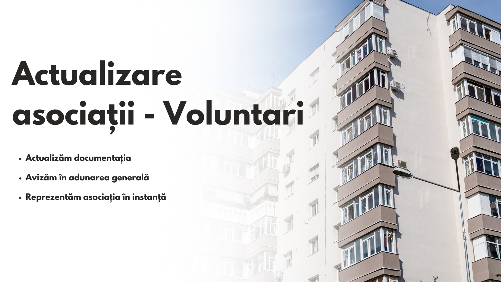 Asociatii de proprietari dni voluntari